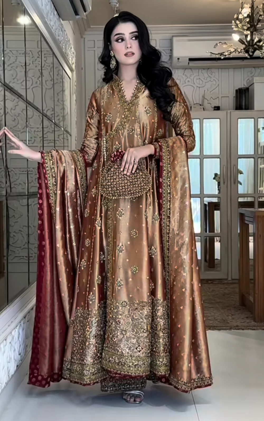 HARIS SHAKEEL MAYSORI LUXURY BRIDAL COLLECTION| UNSTITCHED WEDDING FORMALS BY SHAEBIZ