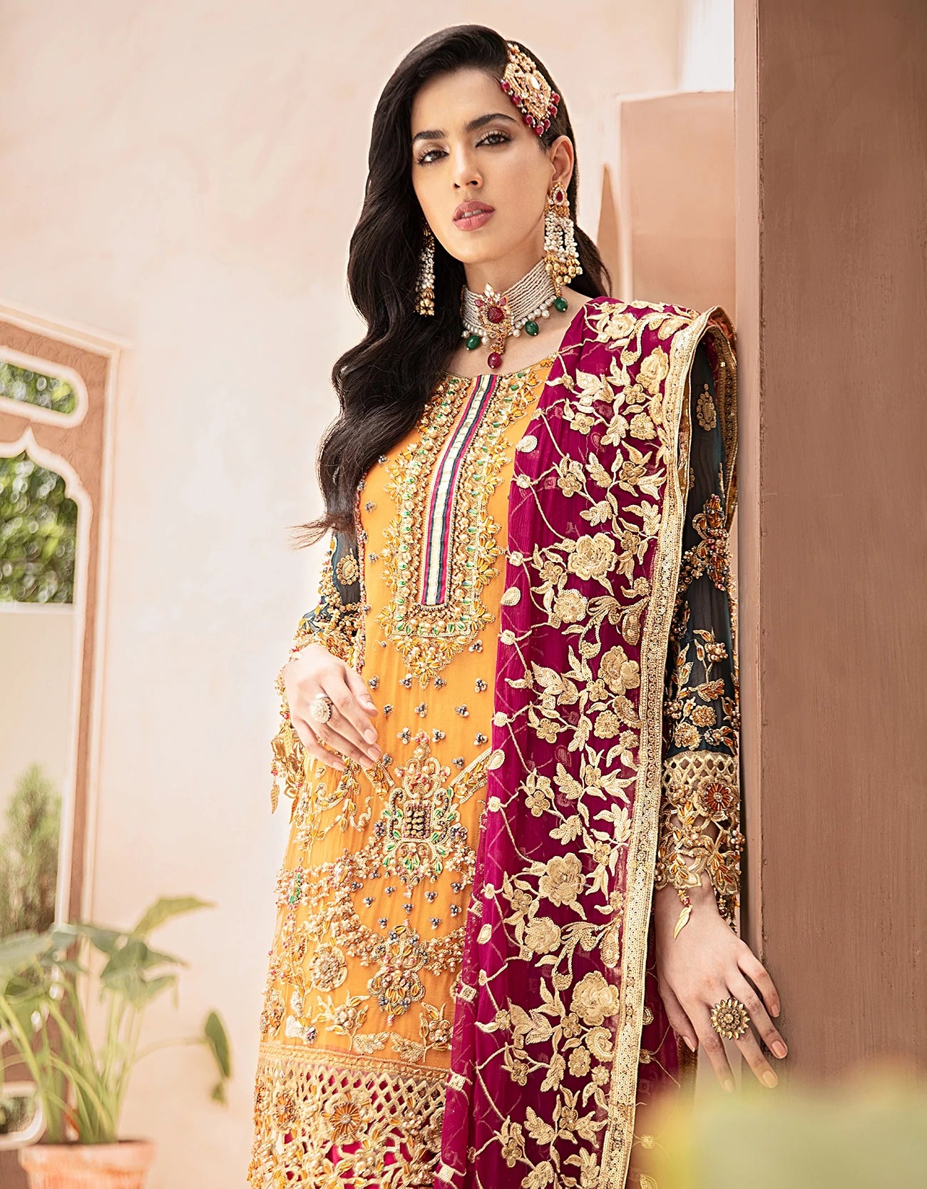 EMAAN ADEEL LUXURY WEAR DRESS(EA-SC21)
