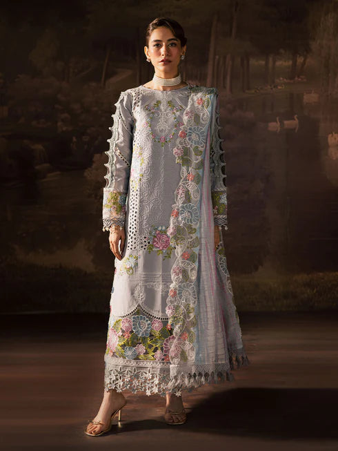 PARISHAY PEARL WHISPER LUXURY LAWN COLLECTION| SUMMER LAWN COLLECTION| TOP PAKISTANI DRESS BY SHAEBIZ
