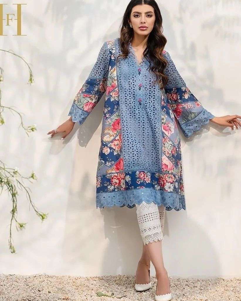 FARIDA HASSAN CHICKEKARI DRESS (FH-SL22)