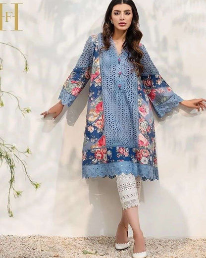 FARIDA HASSAN CHICKEKARI DRESS (FH-SL22)