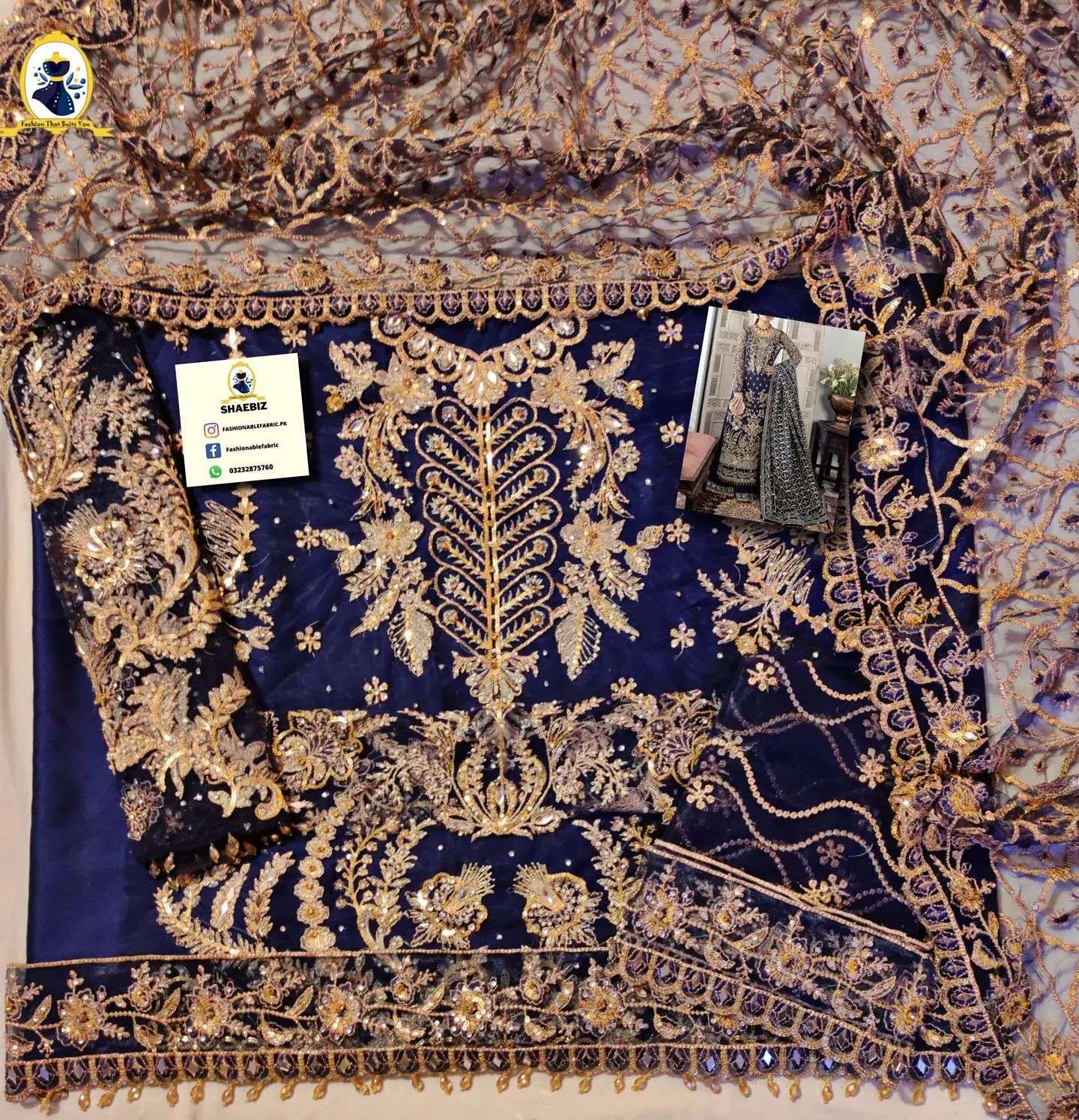 GULAAL FORMAL WEDDING DRESS(GB-S22)