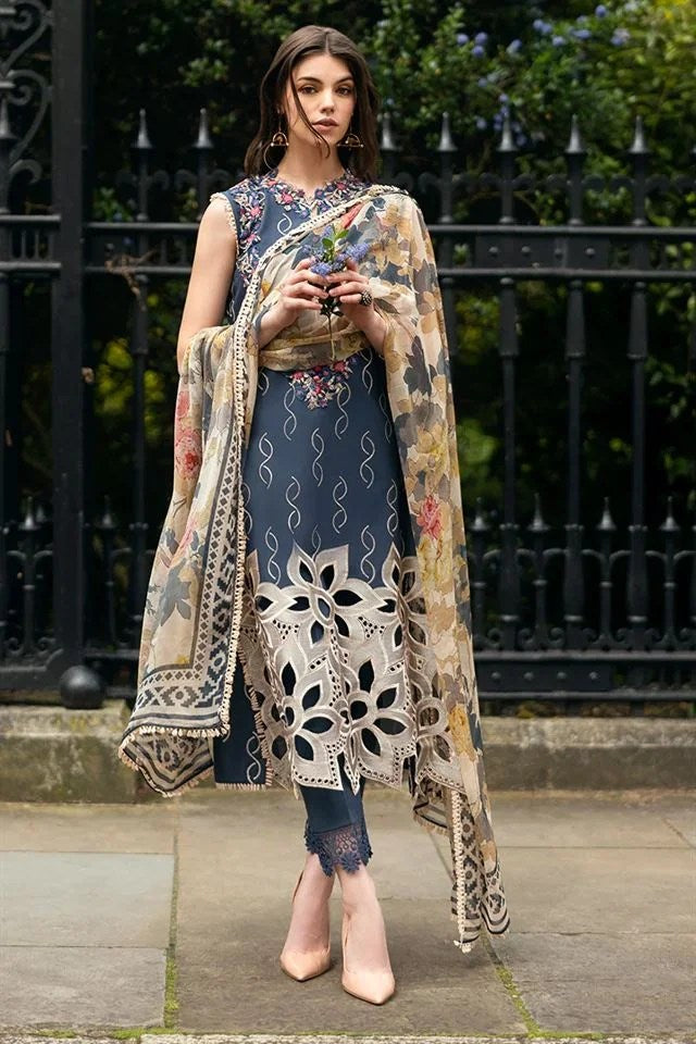 MUSHQ DHANAK EMBROIDERED LAWN COLLECTION| UNSTITCHED 2025 COLLECTION BY SHAEBIZ