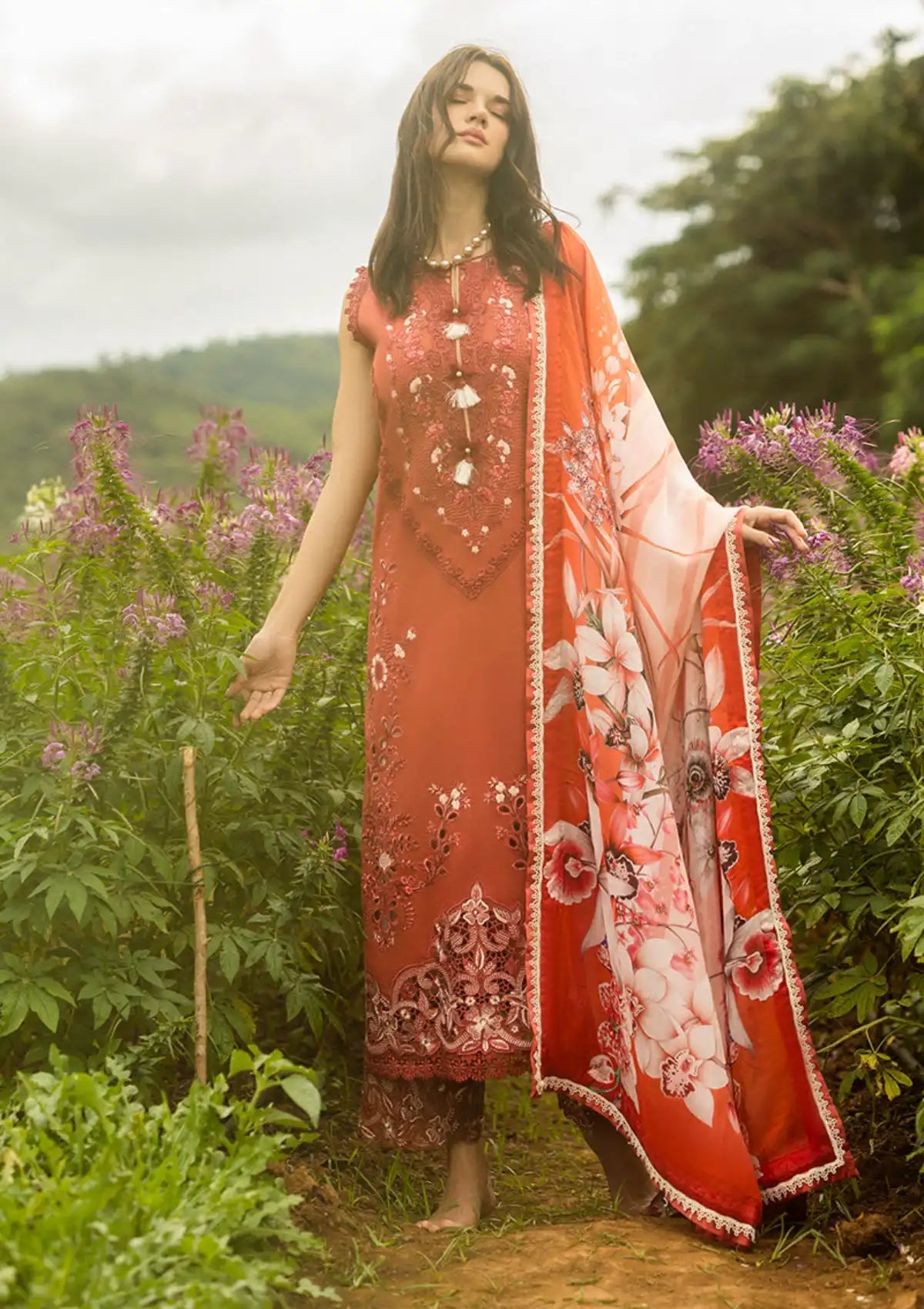 HEMLINE BY MUSHQ 2026 LUXURY LAWN COLLECTION| UNSTITCHED LATEST COLLECTION BY SHAEBIZ