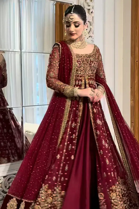 HARIS SHAKEEL NEW LUXURY BRIDAL COLLECTION| UNSTITCHED BRIDAL COLLECTION BY SHAEBIZ