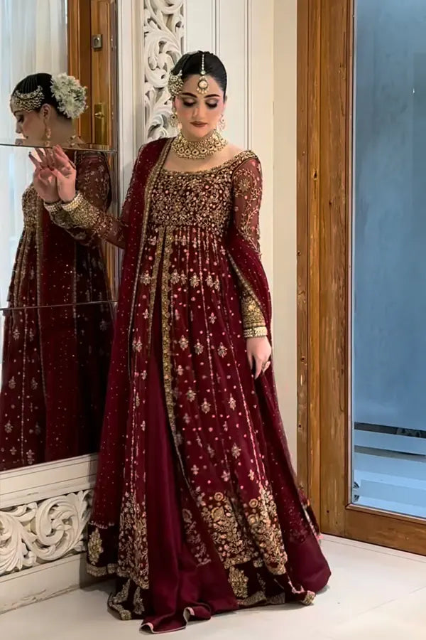 HARIS SHAKEEL NEW LUXURY BRIDAL COLLECTION| UNSTITCHED BRIDAL COLLECTION BY SHAEBIZ