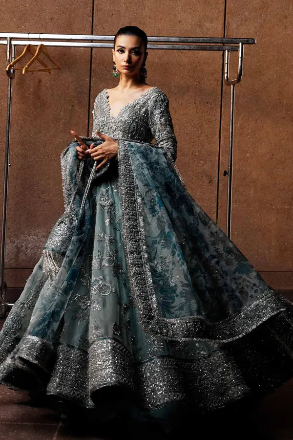 HUSSAIN REHAR ASTRA WEDDING DRESS| UNSTITCHED WEDDING COLLECTION|TOP PAKISTANI DRESS BY SHAEBIZ