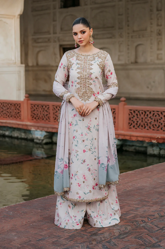 IZNIK DIGITAL PRINTED LAWN COLLECTION|UNSTITCHED EID COLLECTION BY SHAEBIZ