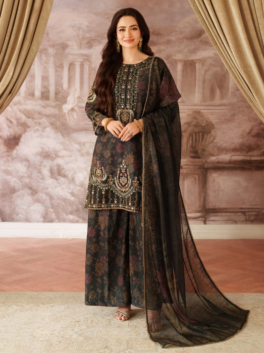 MOHAGNI 2026 LATEST LAWN DIGITAL PRINT UNSTITCH COLLECTION BY SHAEBIZ