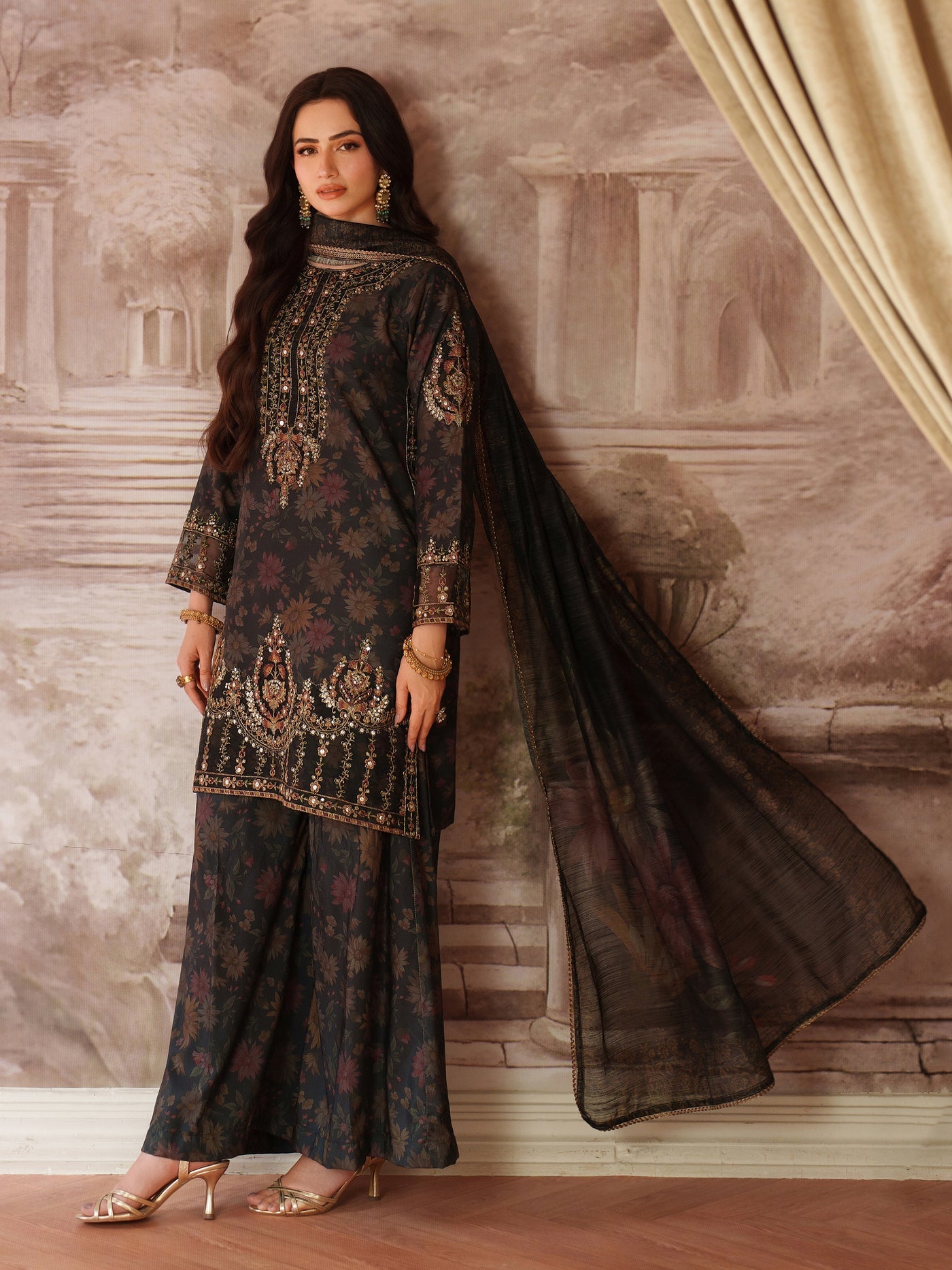 MOHAGNI 2026 LATEST LAWN DIGITAL PRINT UNSTITCH COLLECTION BY SHAEBIZ