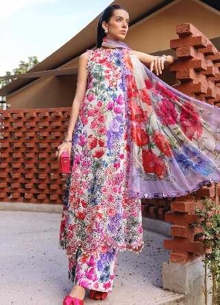 MARIA.B MPRINT 2026 LATEST LAWN DIGITAL PRINT UNSTITCH COLLECTION BY SHAEBIZ