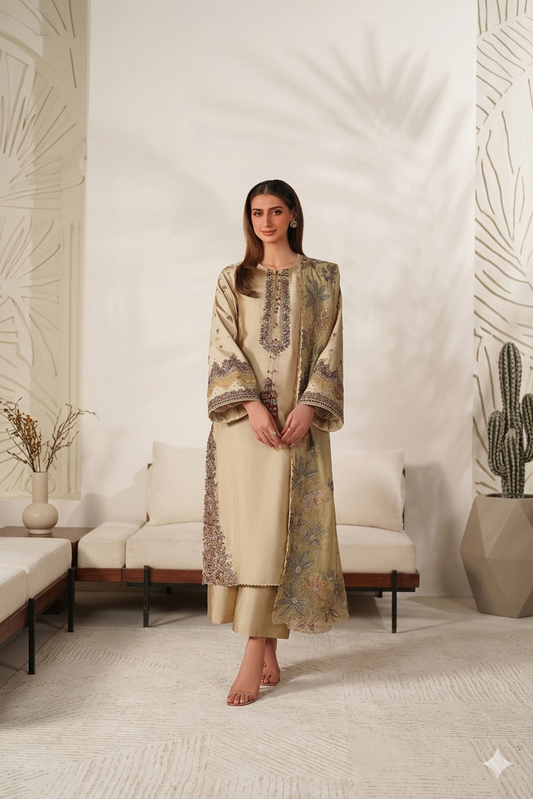 BAROQUE 2026 RAW SILK UNSTITCH COLLECTION BY SHAEBIZ