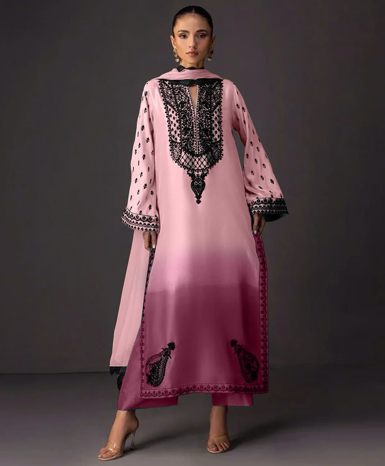 ZAINAB CHOTTANI BLOSSOM SILK COLLECTION BY SHAEBIZ