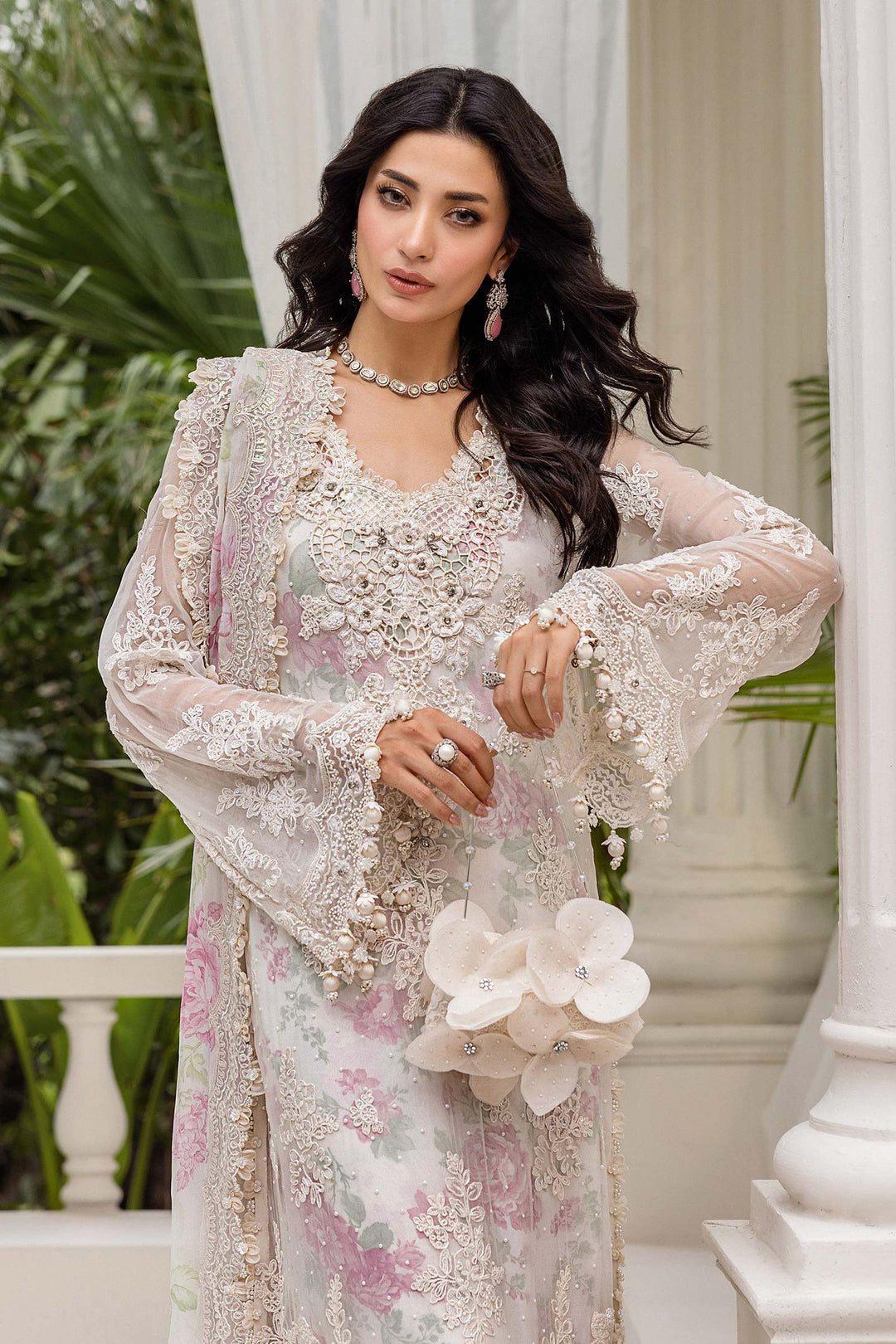 Maria b CHIFFON 2025 collection 