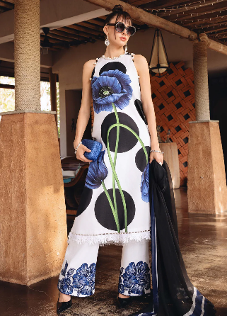 MARIA.B 2026 DIGITAL PRINT LAWN UNSTITCH COLLECTION BY SHAEBIZ