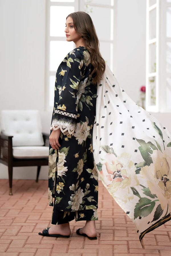 BAROUQUE DIGITAL PRINT SWISS LAWN| TOP PAKISTANI DRESS BY SHAEBIZ