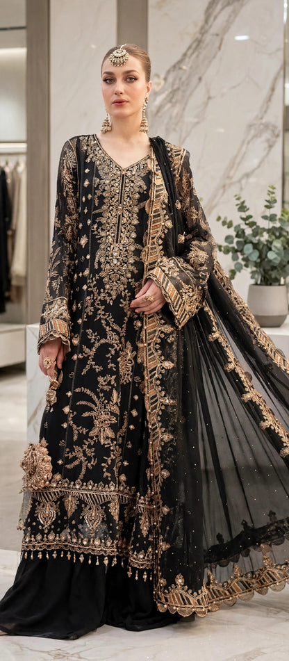 SHAEBIZ PRESENTING LUXURY CHIFFON COLLECTION| UNSTITCHED 2026 LATEST COLLECTION BY SHAEBIZ