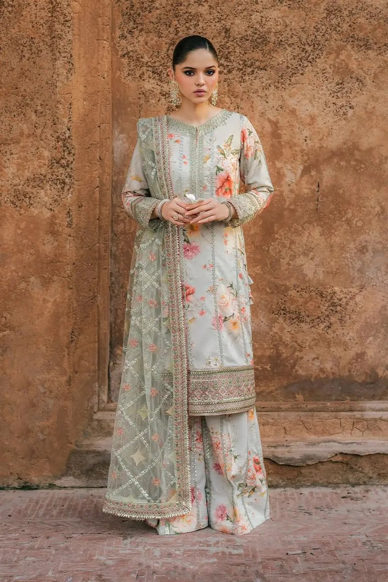 IZNIK ANAMIKA LUXURY LAWN COLLECTION |TOP PAKISTANI DRESS BY SHAEBIZ