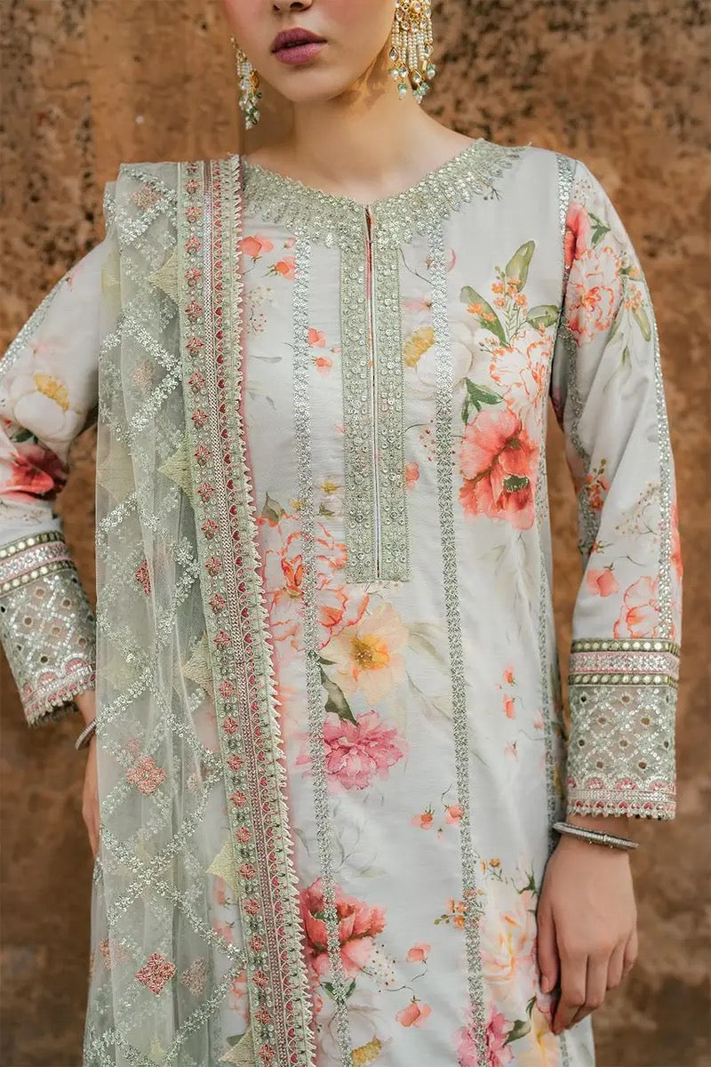 IZNIK ANAMIKA LUXURY LAWN COLLECTION |TOP PAKISTANI DRESS BY SHAEBIZ