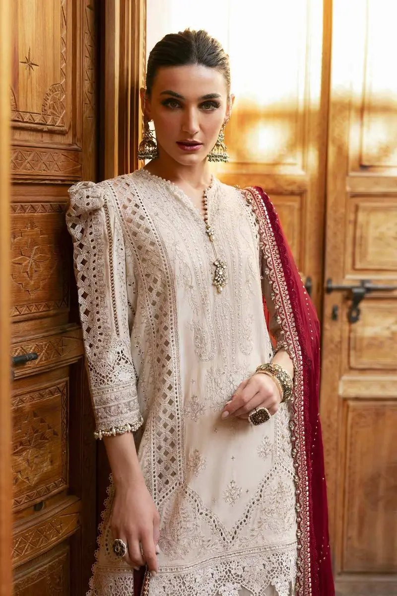 MARIA.B ROYAL SKIN LUXURY LAWN COLLECTION |TOP PAKISTANI DRESS BY SHAEBIZ