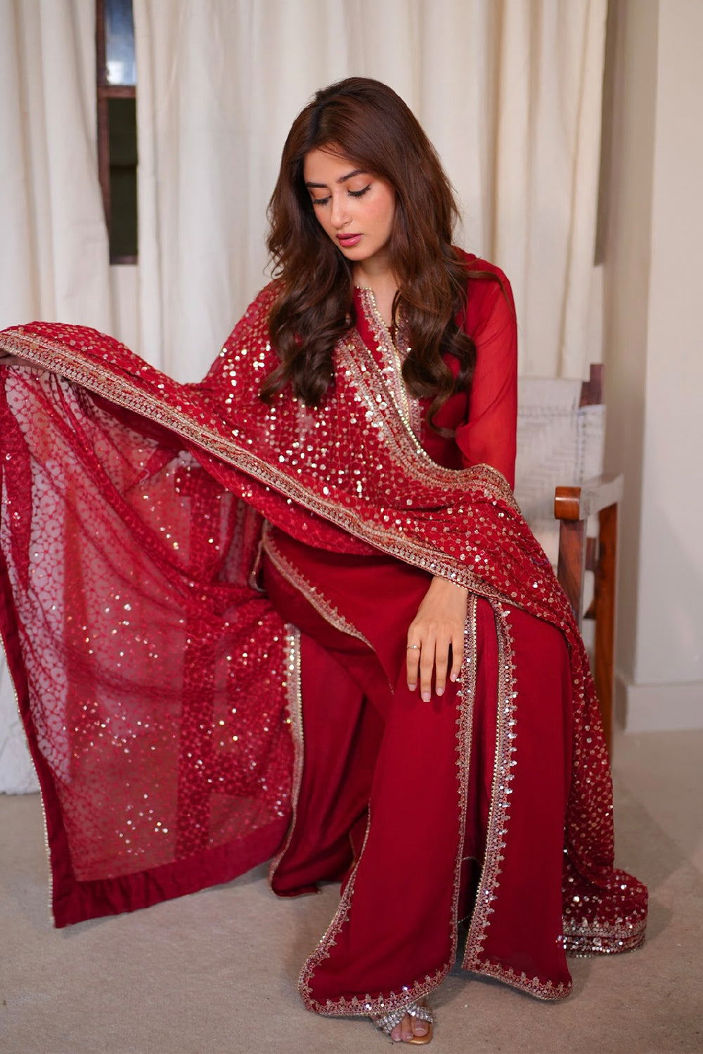 MEERAL BY GULNAAR LUXURY CHIFFON COLLECTION| SAJAL ALI| PARTY WEAR BY SHAEBIZ