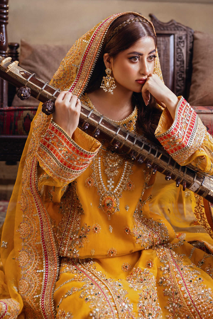 SERENE BY SAJJAL LUXURY ORGENZA UNSTITCH COLLECTION BY SHAEBIZ