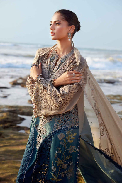 MARIA.B LUXURY TINE N DYE ORGENZA WEDDING WEAR 2026 UNSTUTCH COLLECTION BY SHAEBIZ