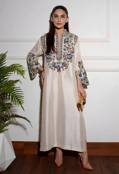 SHAEBIZ BOUTIQUE LUXURY HANDMADE RAW SILK UNSTITCH COLLECTION