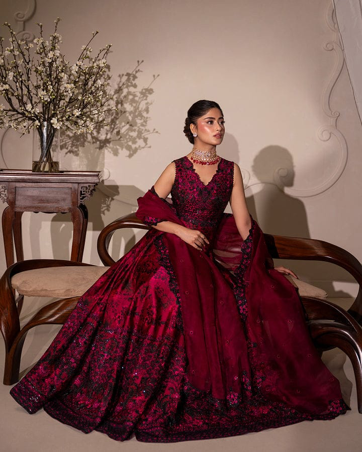 FAIZA SAQLAIN 2026 LUXURY SILK EMBROIDERY UNSTITCH COLLECTION BY SHAEBIZ