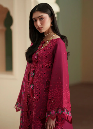 BIN LIYAS SUMMER 2026 LATEST LAWN CHICKEN KARI UNSTITCH COLLECTION BY SHAEBIZ