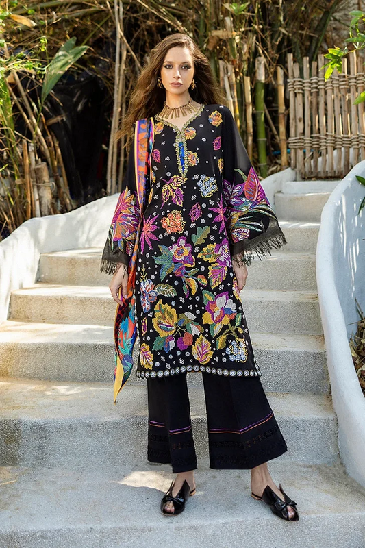 MUSHQ LAWN LUXURY MULTI THREAD EMBROIDERY 2026 UNSTITCH COLLECTION BY SHAEBIZ
