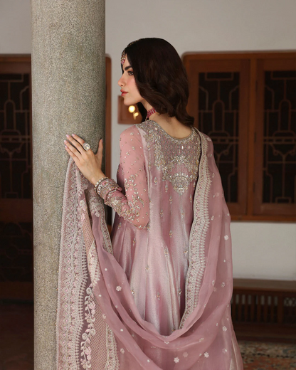 FAIZA SAQLAIN 2026 WEDDING WEAR UNSTITCH COLLECTION BY SHAEBIZ