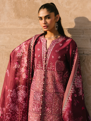 BIN LIYAS 2026 LAWN HANDMADE VIRAL UNSTITCH COLLECTION BY SHAEBIZ