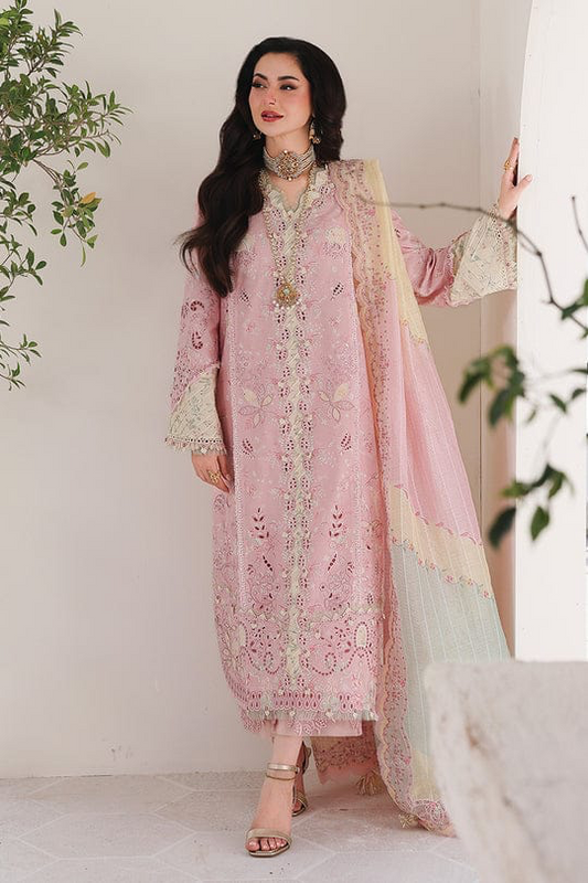 QALAMKAR NEW 2026 CHICKEN KARI UNSTITCH COLLECTION BY SHAEBIZ