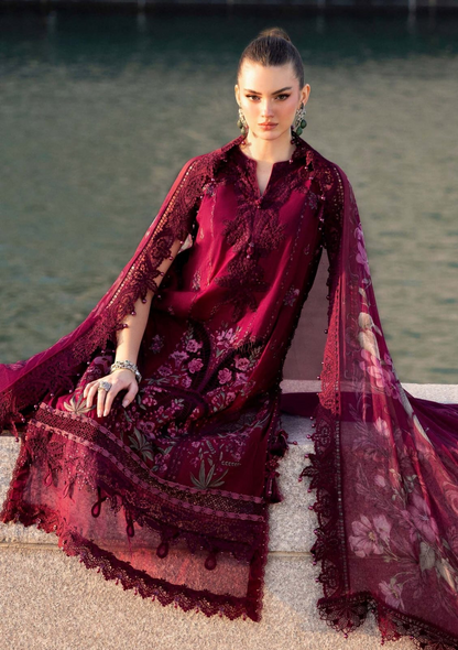 MARIA.B 2026 LAWN CHICKEN KARI UNSTITCH COLLECTION BY SHAEBIZ