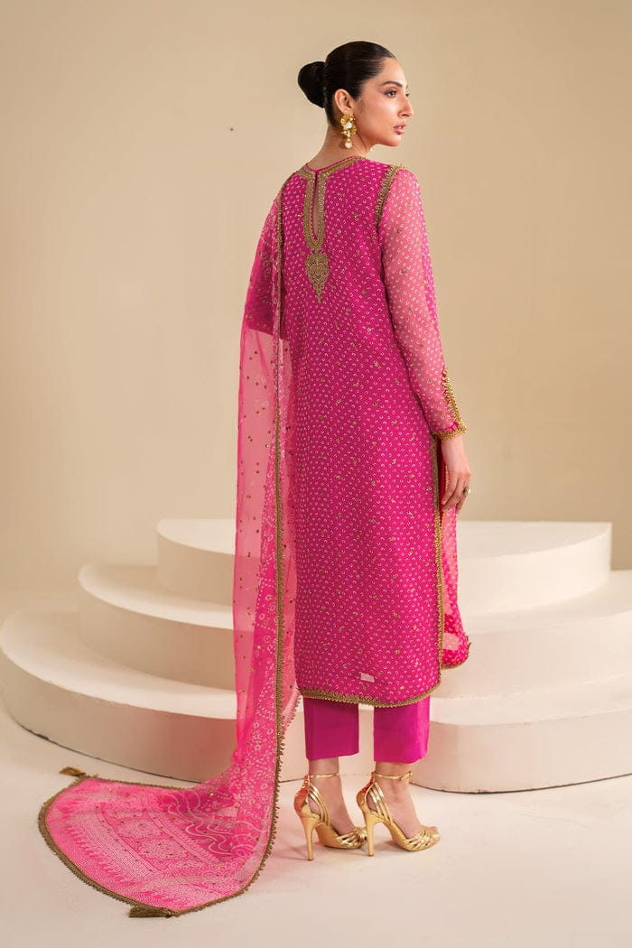 BAROQUE 2026 FORMAL SWISS LAWN PARTY WEAR UNSTITCH COLLECTION BY SHAEBIZ