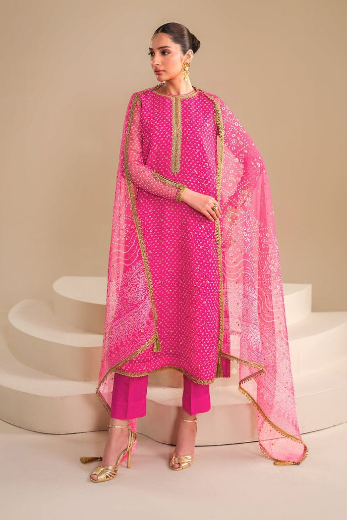 BAROQUE 2026 FORMAL SWISS LAWN PARTY WEAR UNSTITCH COLLECTION BY SHAEBIZ