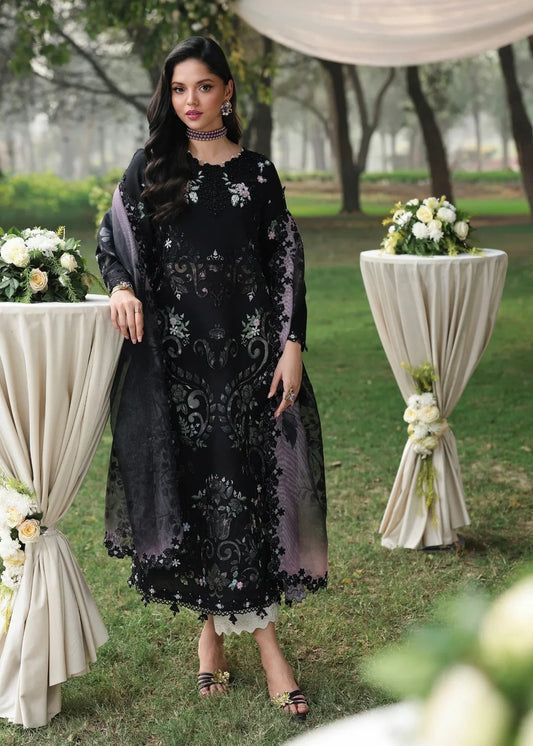 SARDINIA LAWN CHICKEN KARI 2026 ALVIA UNSTITCH PARTY WEAR COLLECTION BY SHABEIZ