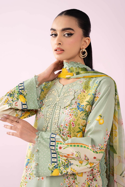 MARIA.B MPRINT LAWN DIGITAL PRINT 2026 SUMMER UNSTITCH COLLECTION BY SHAEBIZ