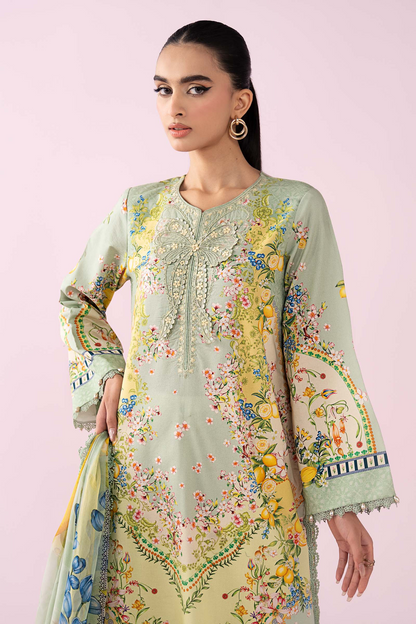 MARIA.B MPRINT LAWN DIGITAL PRINT 2026 SUMMER UNSTITCH COLLECTION BY SHAEBIZ