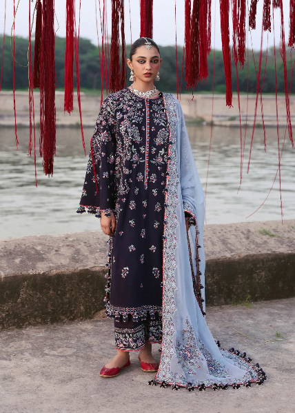 HUSSAIN REHAR 2026 LAWN PARTY WEAR UNSTITCH COLLECTION BY SHAEBIZ