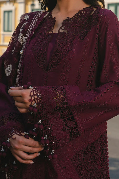 AFROZEH 2026 LAWN CHICKEN KARI UNSTITCH COLLECTION BY SHAEBIZ