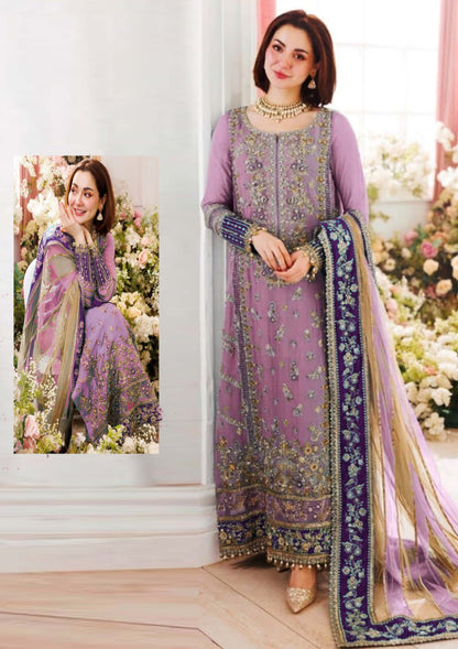 CHARIZMA CHIFFON LUXURY PARTY WEAR 2026 UNSTITCH COLLECTION