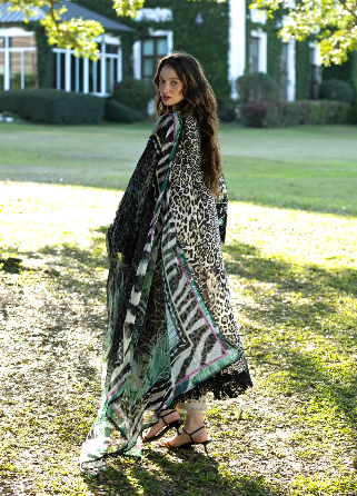 ELAF 2026 VIRAL LAWN DIGITAL PRINT UNSTITCH PARTY WEAR COLLECTION BY SHAEBIZ