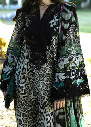 ELAF 2026 VIRAL LAWN DIGITAL PRINT UNSTITCH PARTY WEAR COLLECTION BY SHAEBIZ
