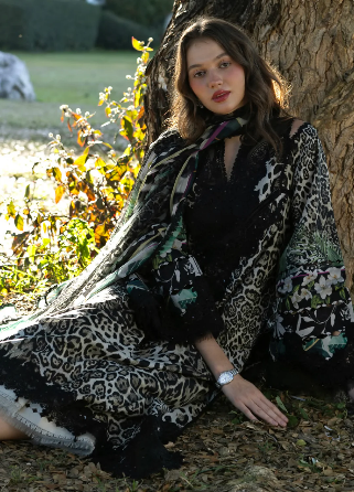ELAF 2026 VIRAL LAWN DIGITAL PRINT UNSTITCH PARTY WEAR COLLECTION BY SHAEBIZ