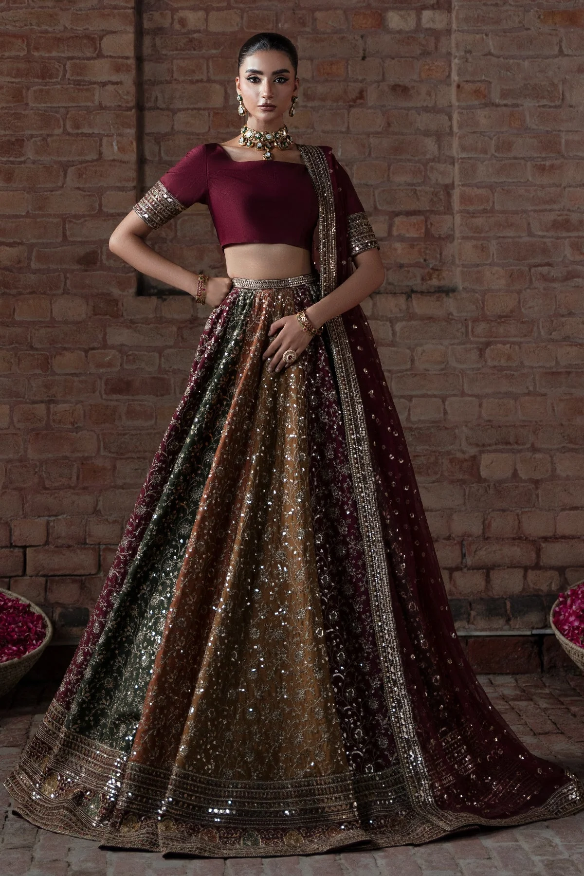 MINA KASHIF ZAH E NASEEB NEW LUXURY VIRAL RAW SILK UNSTITCH 16 KALI MAXI