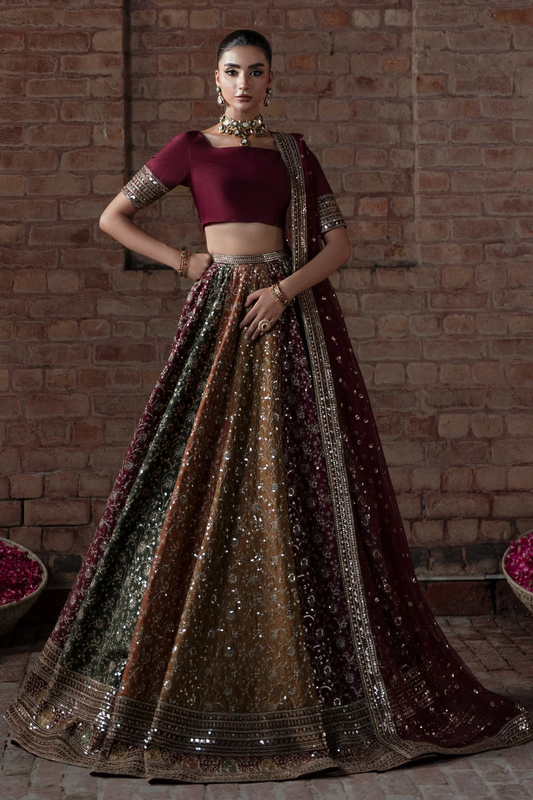 MINA KASHIF ZAH E NASEEB NEW 2026 LUXURY VIRAL RAW SILK UNSTITCH 16 KALI MAXI