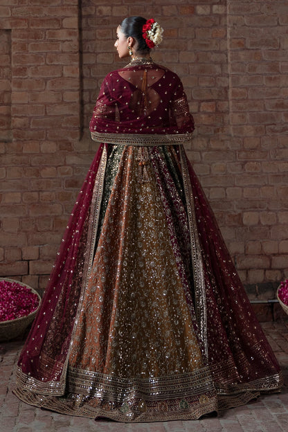 MINA KASHIF ZAH E NASEEB NEW 2026 LUXURY VIRAL RAW SILK UNSTITCH 16 KALI MAXI