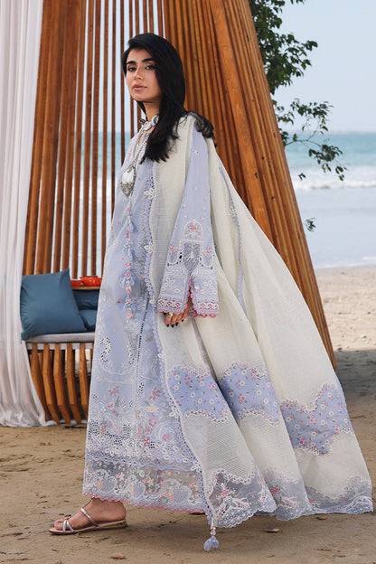 QALAMKAR LAWN CHICKEN KARI 2026 LUXURY PARTY WEAR UNSTITCH COLLECTION BY SHAEBIZ
